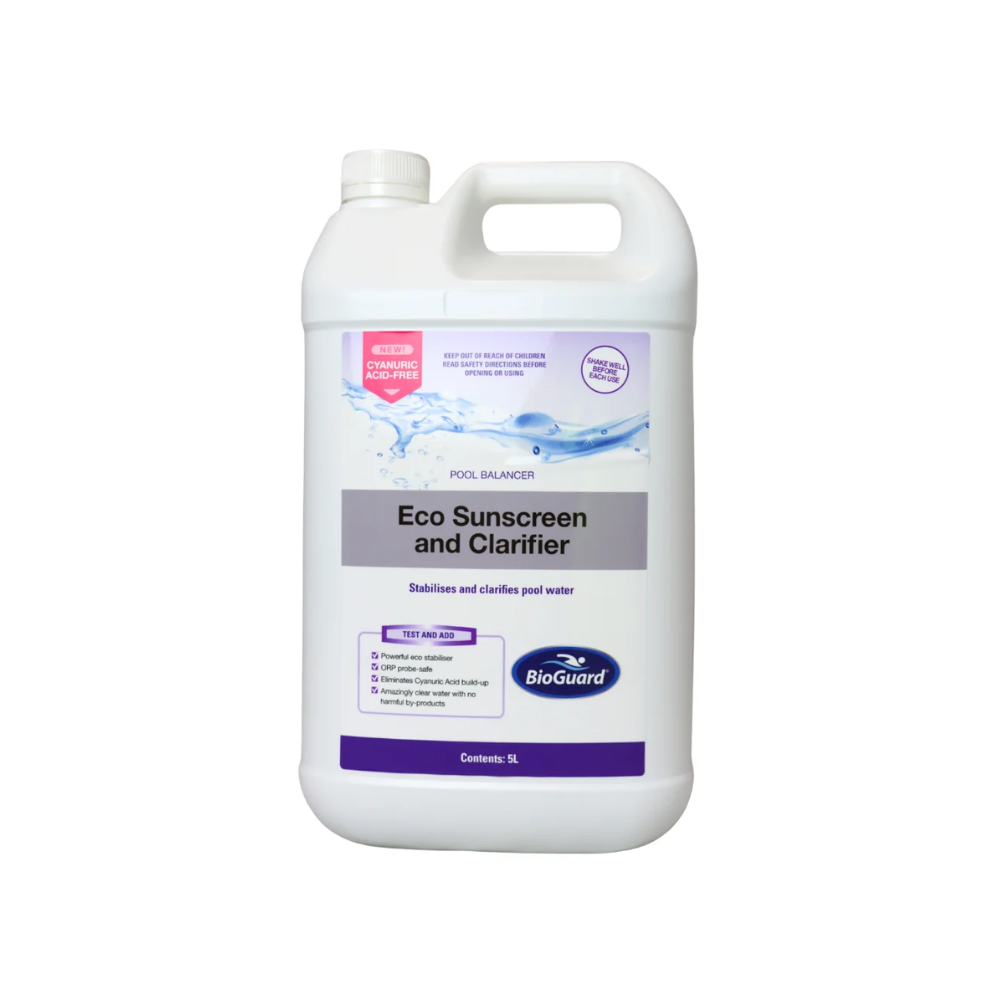 Eco Sunscreen and clarifier 5L | Ultimate Pools